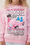 Barbie Dusty Fleece Crew Neck, LCN MAT BARBIE GIRL/CALI PINK - alternate image 4