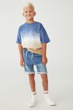 Slouch Fit Short, BYRON MID BLUE - alternate image 1