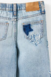 Bootleg Denim Jean, AIRLIE LIGHT BLUE/STARS - example image 3