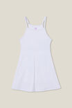 Edith Tennis Dress, WHITE - alternate image 1