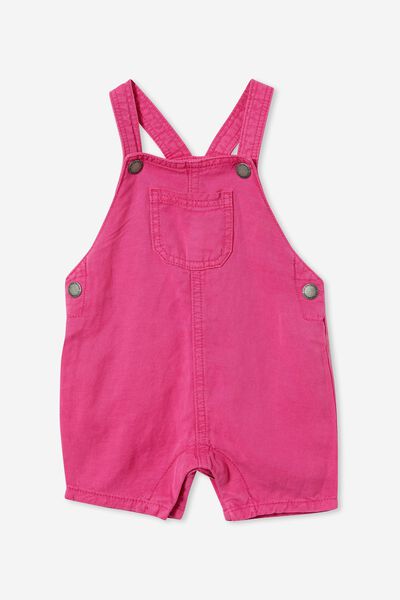 Olive Overall, RASPBERRY PINK WASH