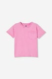 Camiseta - Poppy Short Sleeve Print Tee, PINK GERBERA/SNOW WASH - vista alternativa 1