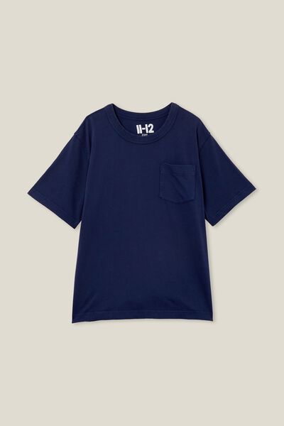 The Eddy Essential Short Sleeve Tee, IN THE NAVY WASH