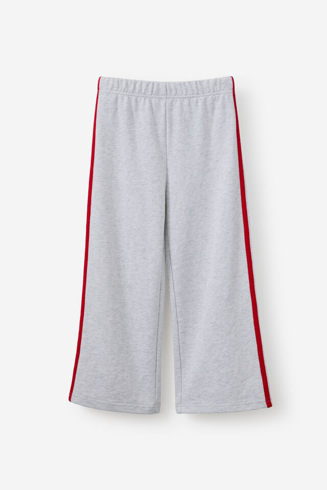 The Essentials Pant, GREY MARLE/VARSITY RED STRIPE