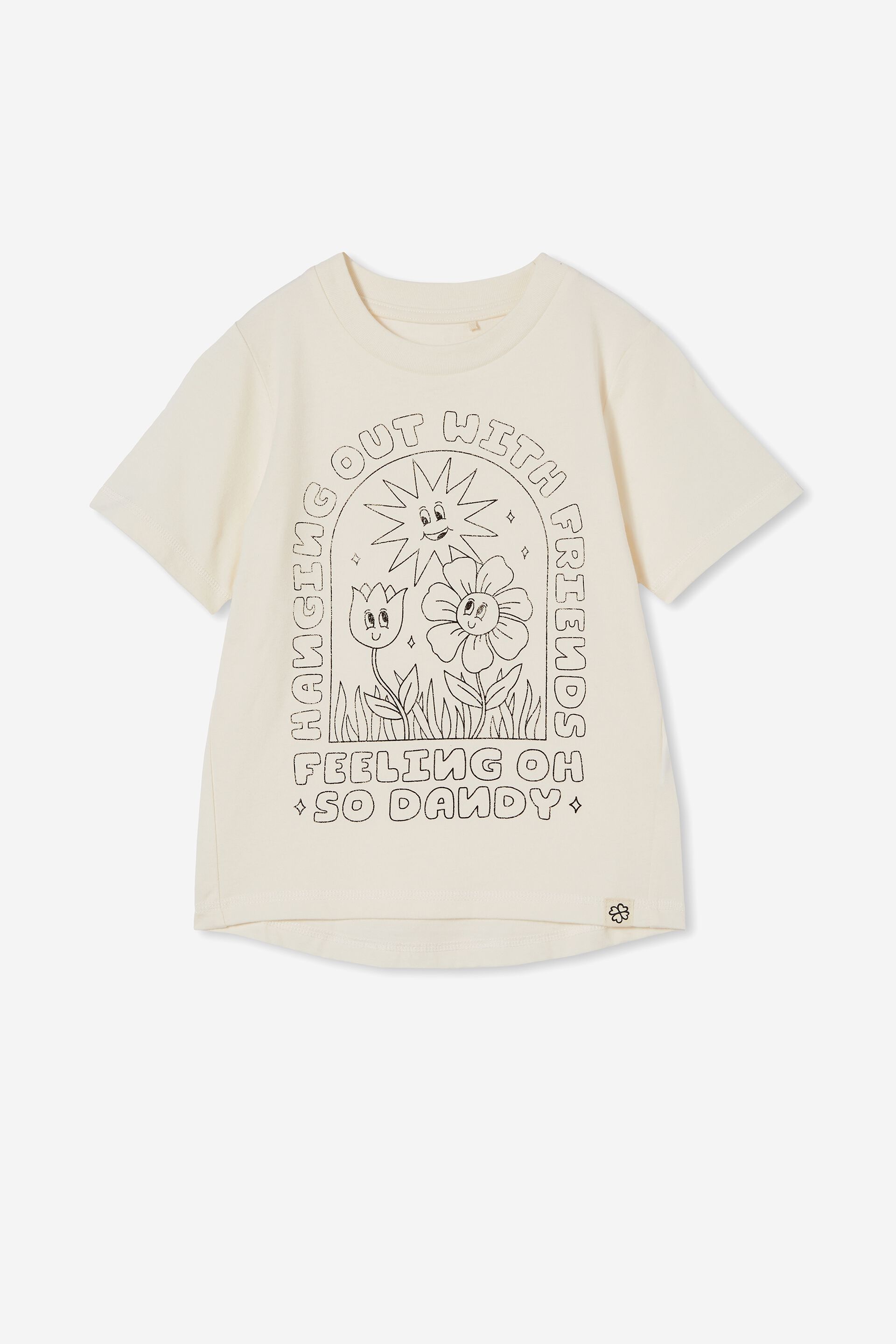 Girls 2-14 Tops & T-Shirts | Unisex Organic Jersey Tee - RU95255