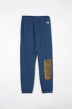 License Super Slouch Trackpant, LCN NBA PETTY BLUE/WARRIORS BADGE - alternate image 3