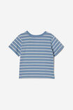 Jamie Short Sleeve Graphic Print Tee, RILEY DUSTY BLUE/VANILLA STRIPE - alternate image 3