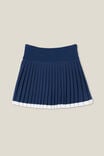 Ashleigh Tennis Skirt, IN THE NAVY/WHITE STRIPE - alternate image 1