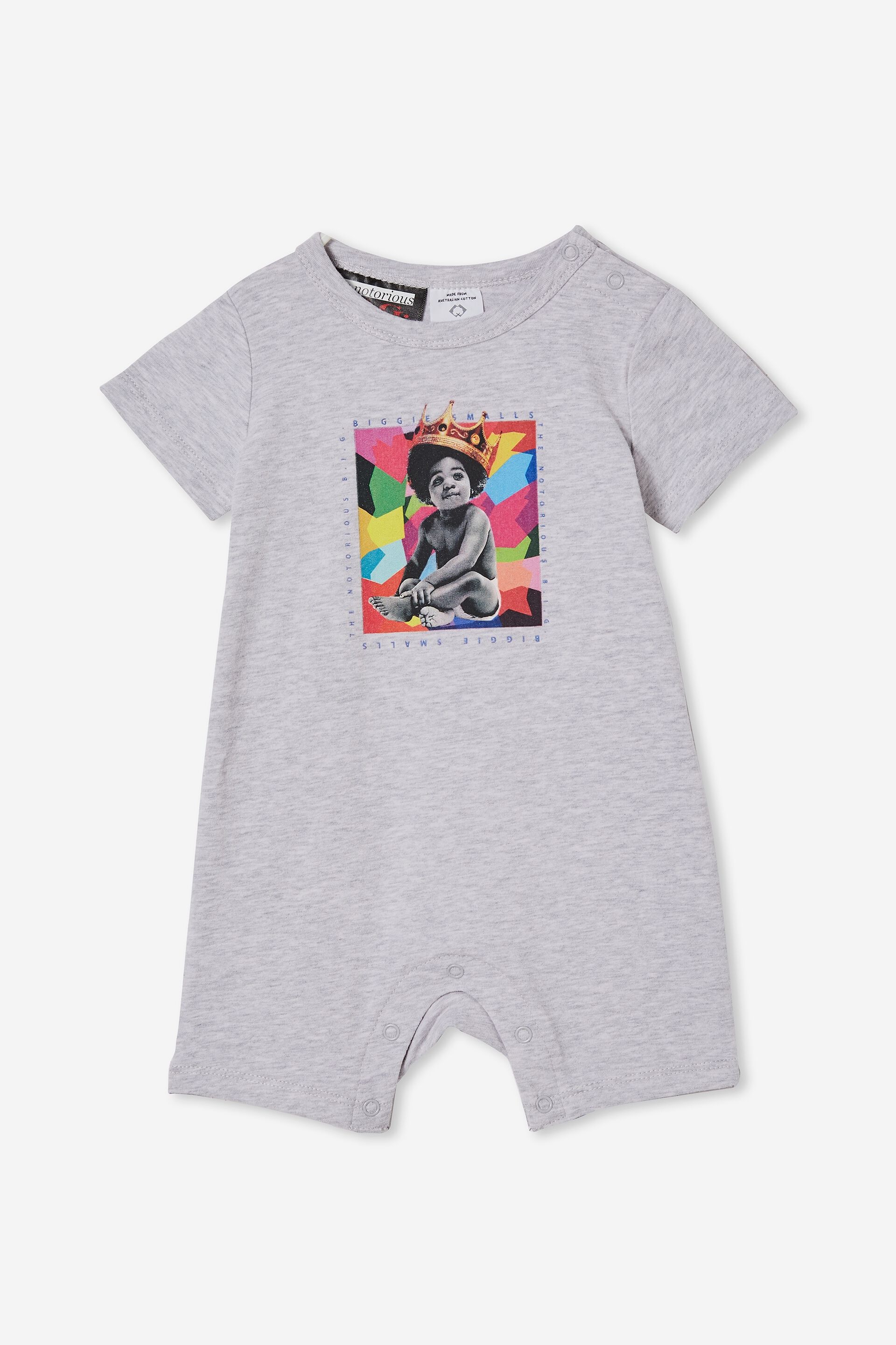 Baby All In Ones & Bodysuits | The Usa Short Sleeve Romper Lcn - GR28279