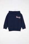 Emerson Slouch Hoodie, IN THE NAVY - alternate image 3