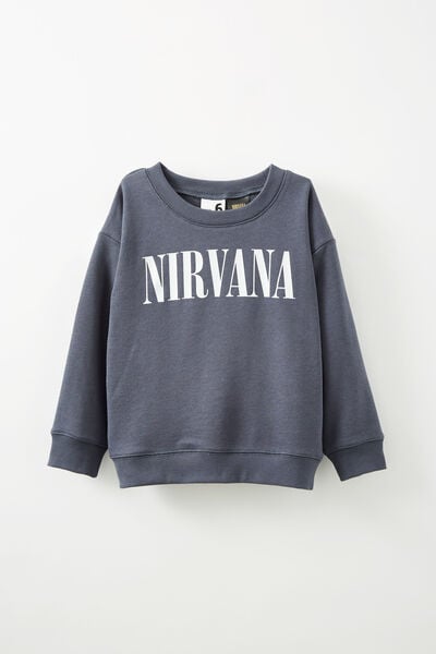 License Felix Fleece Crew Neck, LCN MT VINTAGE NAVY/NIRVANA