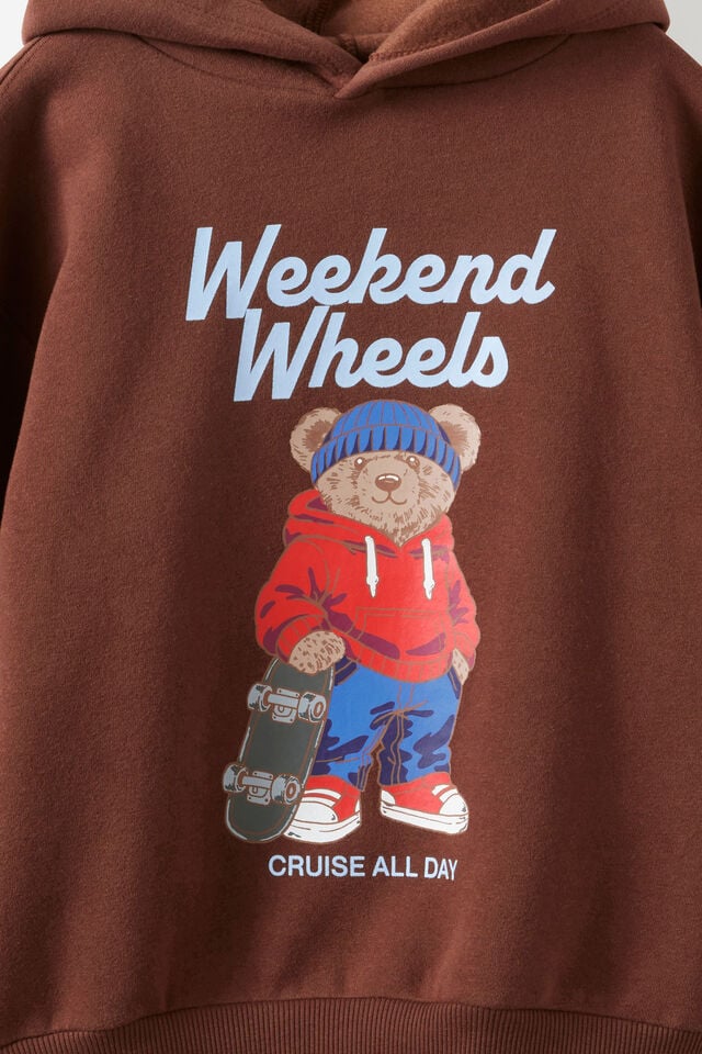 Sammy Oversize Hoodie, ROCKY ROAD/WEEKEND WHEELS