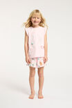 Stacey Flutter Pyjama Set Personalised, BALLERINA PINK/ MERRY AND BRIGHT - alternate image 2