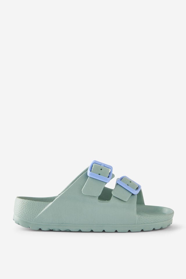 Twin Strap Slide, DEEP SAGE/DUSK BLUE