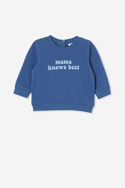 Bobbi Sweater, PETTY BLUE/MAMA KNOWS BEST