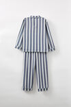 Lucas Long Sleeve Pyjama Set, STEEL/PJ STRIPE - alternate image 3