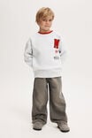 License Felix Fleece Crew Neck, LCN MAR SNOW MARLE/SPIDERMAN SKATE - alternate image 2