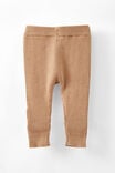 Organic Rib Knit Skinny Legging, TAUPY BROWN - alternate image 1