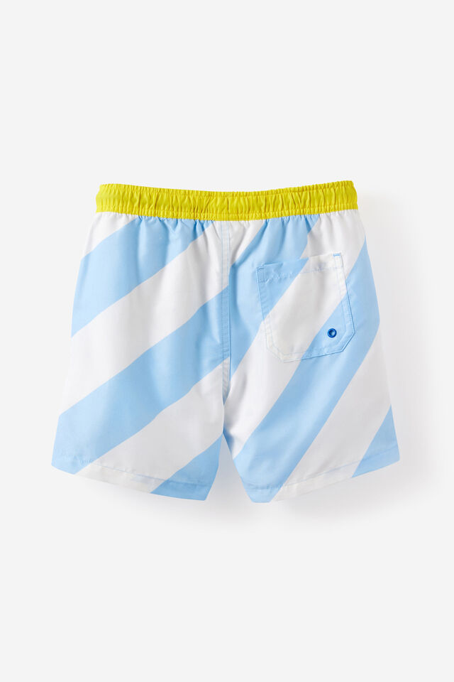 Bailey Board Short, CLOUD BLUE/VANILLA STRIPE