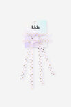 Kids Multi Pack Bow Hair Clips, VINTAGE LILAC/GOLDY SPOT - example image 2