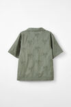 Cabana Short Sleeve Shirt, SWAG GREEN/PALM EMBROIDERY - alternate image 3