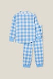 William Long Sleeve Pyjama Set, DUSK BLUE/GINGHAM - alternate image 3