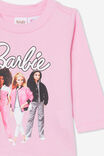 Camiseta - Barbie Jamie Long Sleeve Tee, LCN MAT CALI PINK/BARBIE TRIO - vista alternativa 2