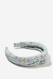 Lottie Knot Headband, BARBER BLUE/MIMI DITSY - alternate image 2