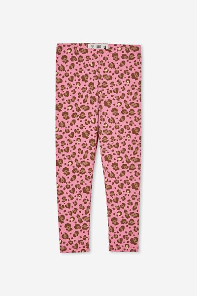 Huggie Tights, PINK PUNCH/SNOWL LEOPARD