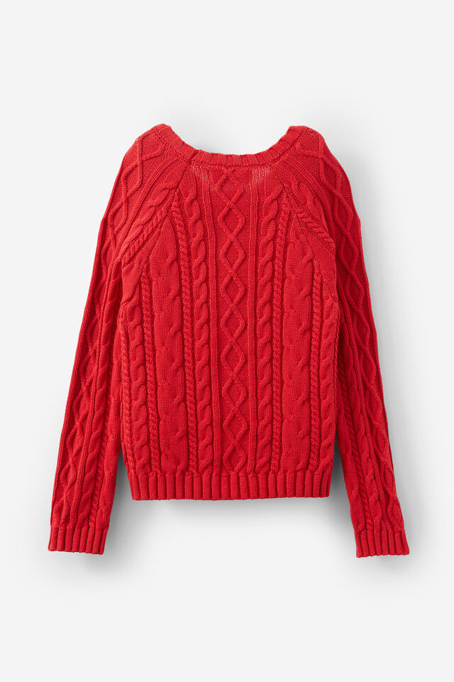 Claudia Cardigan, VARSITY RED