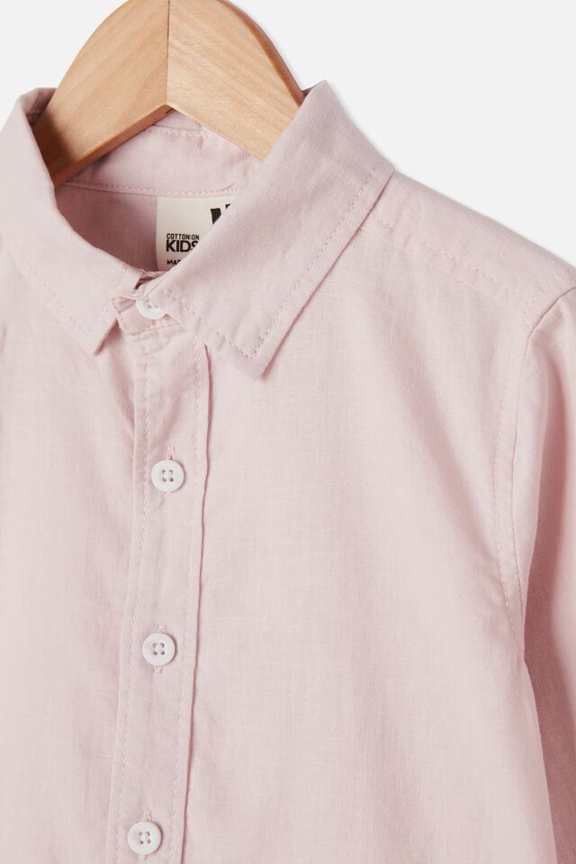 Harper Long Sleeve Shirt, PINK QUARTZ