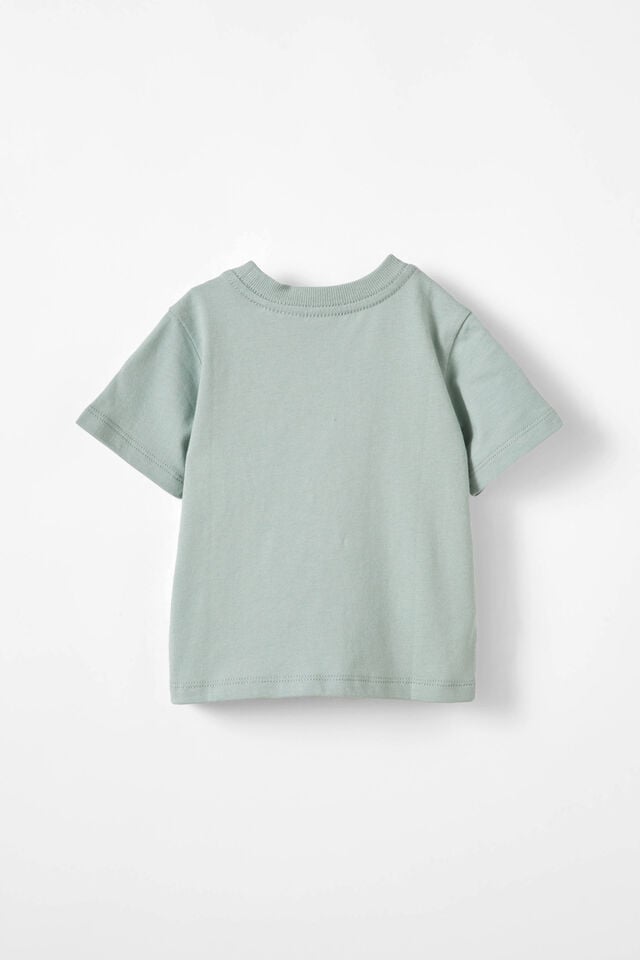 Camiseta - Jamie Short Sleeve Tee-License, LCN DIS STONE GREEN/WINNIE THE POOH