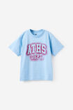 Essentials Graphic Short Sleeve Tee, CLOUD BLUE/BERRY JAM/ATHS DEPT - example image 2