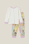 Ava Long Sleeve Pyjama Set Licensed, LCN DIS VANILLA/PRINCESS GIRL GANG - alternate image 3