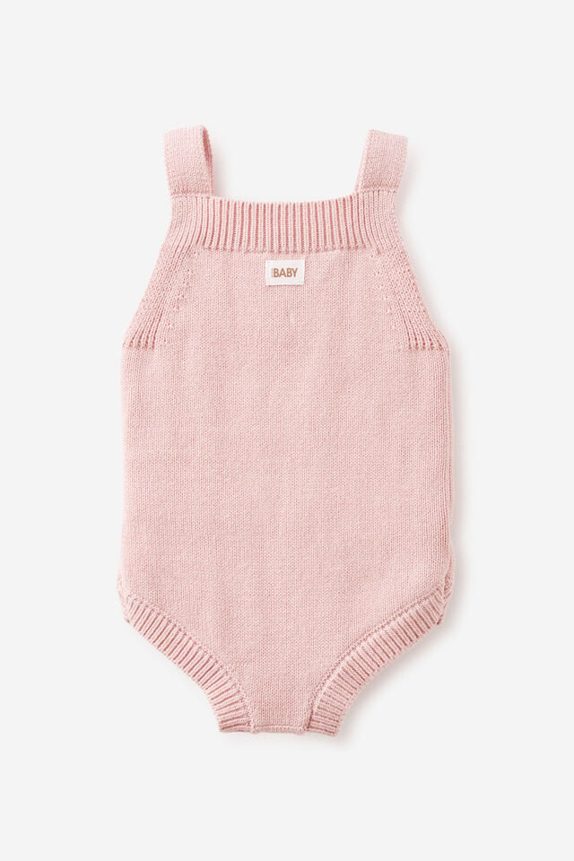 Organic Knit Bubbbysuit, ZEPHYR