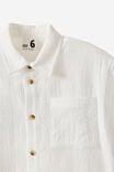 Ryder Skate Shirt, VANILLA TEXTURED - example image 2