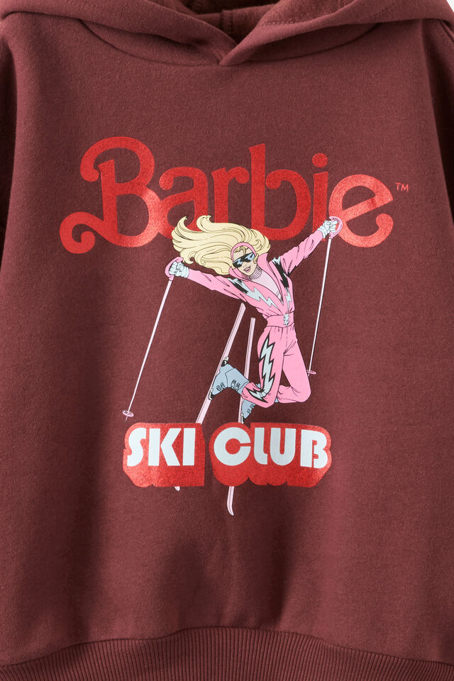 License Balloon Hoodie, LCN MAT BARBIE SKI CLUB/BORDEAUX