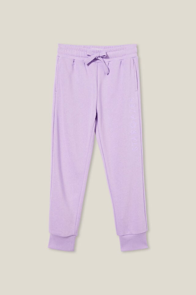 Marlo Trackpant, LILAC DROP/ EMBROIDERY