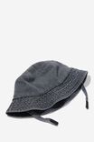 Baby Bucket Hat, BLACK WASH - alternate image 2