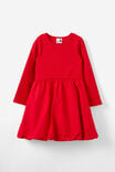 Lillian Bubble Dress, VARSITY RED - alternate image 1