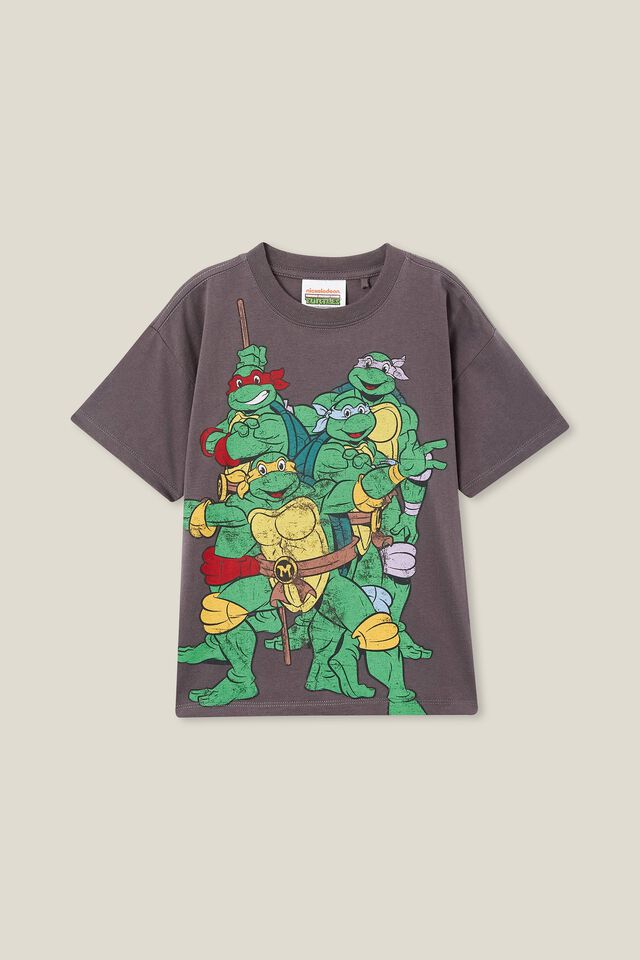 Teenage Mutant Ninja Turtles Adult Short Sleeve T-Shirt White / SM