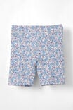 Hailey Bike Short, VANILLA/BETSY FLORAL - alternate image 1