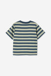 Camiseta - The Essential Short Sleeve Tee, STARGAZER/DEEP SAGE STRIPE - vista alternativa 3