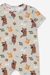 The Short Sleeve Romper License, LCN WB RAINY DAY/SCOOBY DOO SNACK TIME - alternate image 2