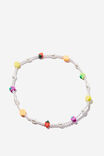 Kids Beaded Necklace, FRUITY/PEARL - alternate image 1
