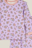 Ava Long Sleeve Pyjama Set, LILAC DROP/DITSY FLORAL - alternate image 2