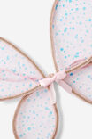 Kids Butterfly Wings, BLUSH PINK/BOW - alternate image 2