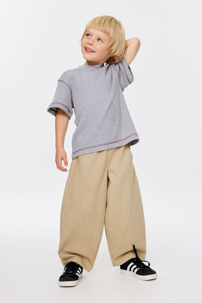 Balloon Woven Pant, WASHED STONE
