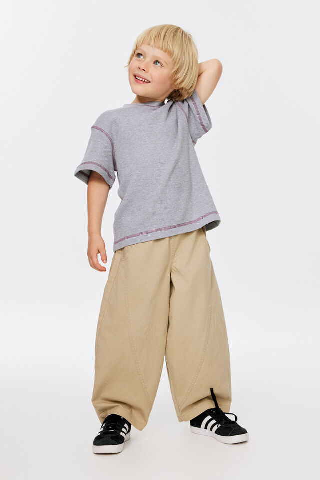 Balloon Woven Pant, WASHED STONE