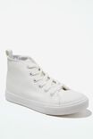 Classic High Top Trainer V, WHITE